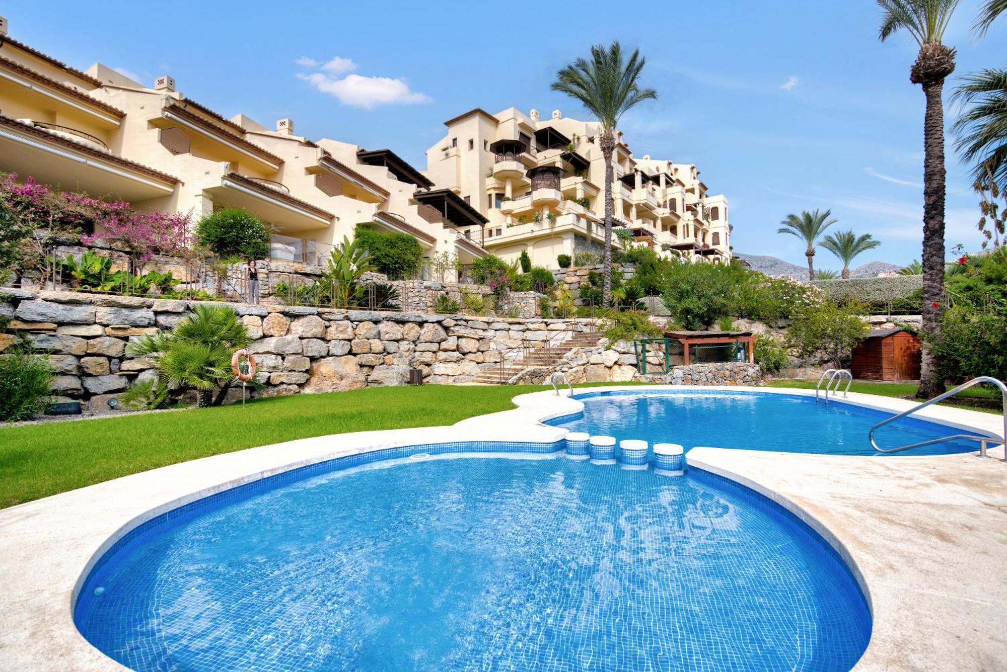 Bungalow Villa Gadea Altea Bagian luar foto