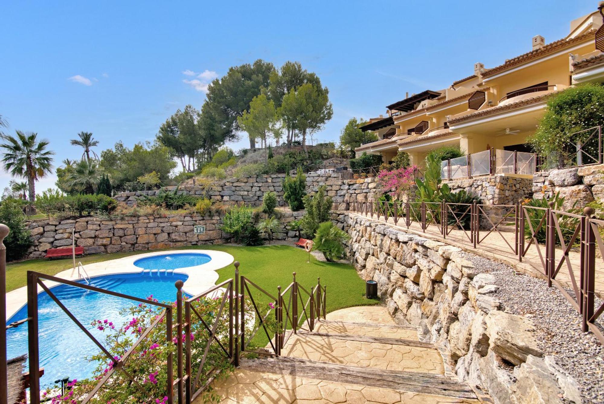 Bungalow Villa Gadea Altea Bagian luar foto
